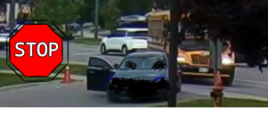 no entry in bus loop 