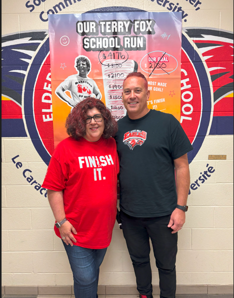 EMPS Admin Team and Terry fox fundraiser