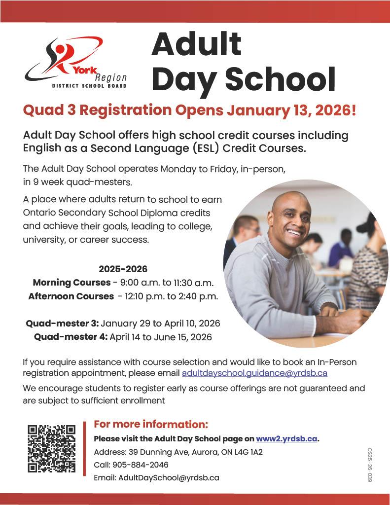 Adult day school 